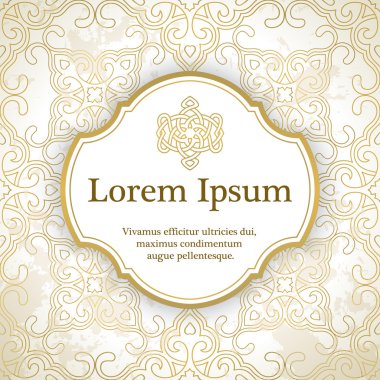 Arabesk dekor: davetiyeli