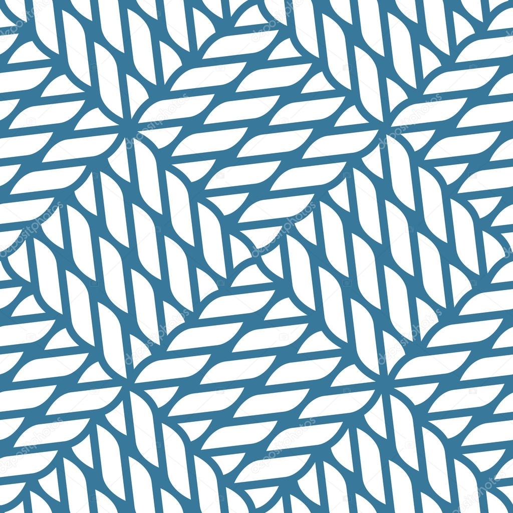 Seamless nautical rope knot pattern, fishing net