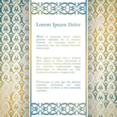 Arabesk dekor: davetiyeli