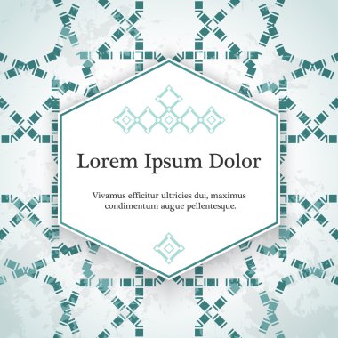 Arabesk dekor: davetiyeli