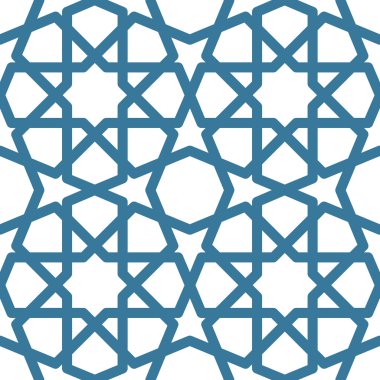 Kesintisiz geometrik döşeme deseni