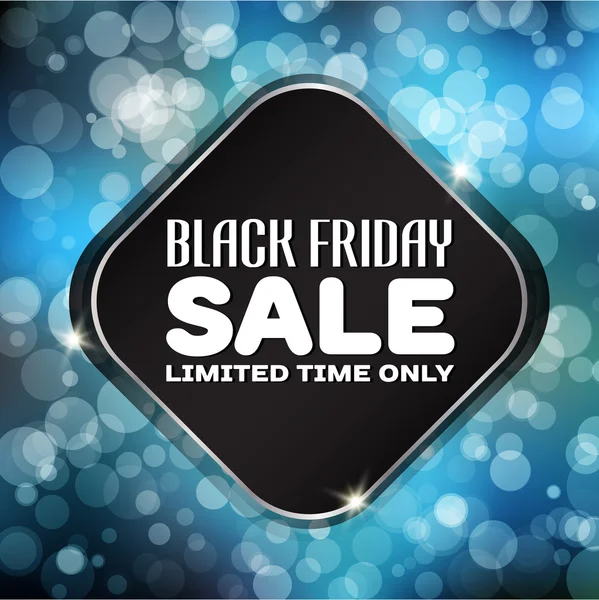 Hintergrund Black Friday Sale — Stockvektor
