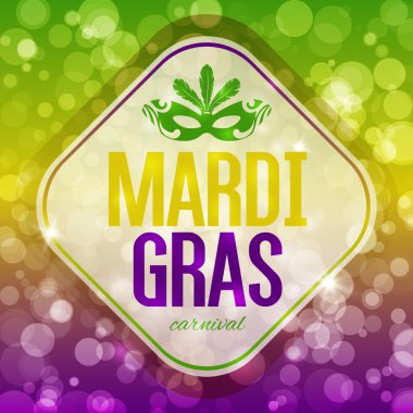 Mardi Gras karnavalı arka plan
