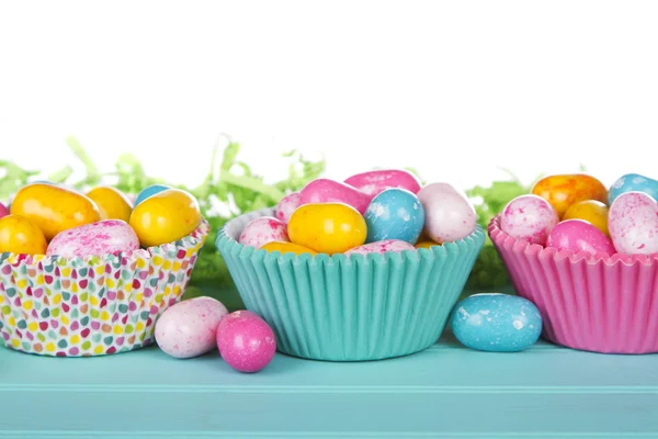 Húsvéti édességet csésze sütemény burkolók — Stock Fotó