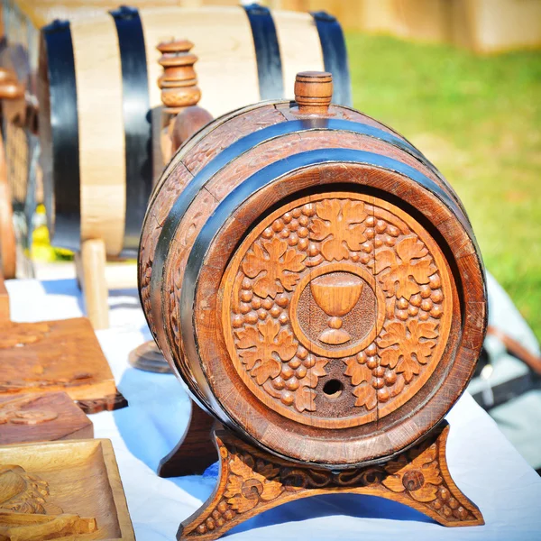 Barrel wine — Stock Photo, Image