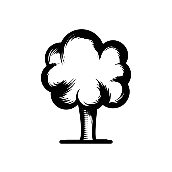 Векторная Иллюстрация Дереве — стоковый вектор