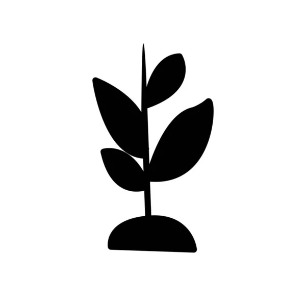 種の木の成長フラットアイコンベクトル図 — ストックベクタ