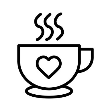 Kalpli bir fincan kahve, beyaz arka planda izole edilmiş.