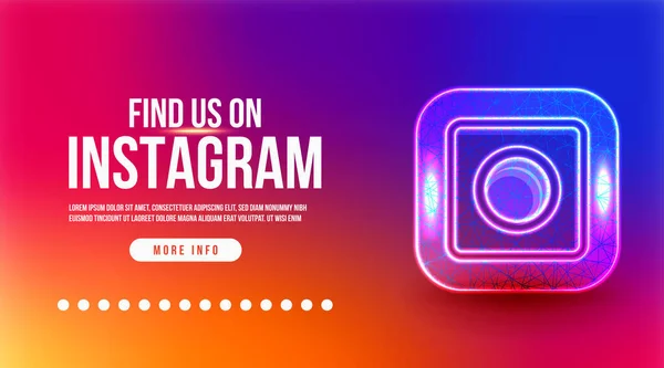 Bizi Instagram vektör çiziminde bul