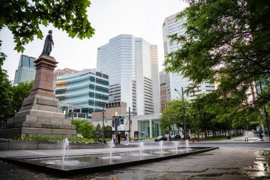 Montreal Quebec Kanada Fontain