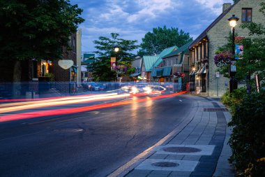 Montreal Quebec 'teki eski turistik bölge.