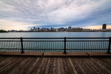 Montreal Quebec 'te Skyline görünümü
