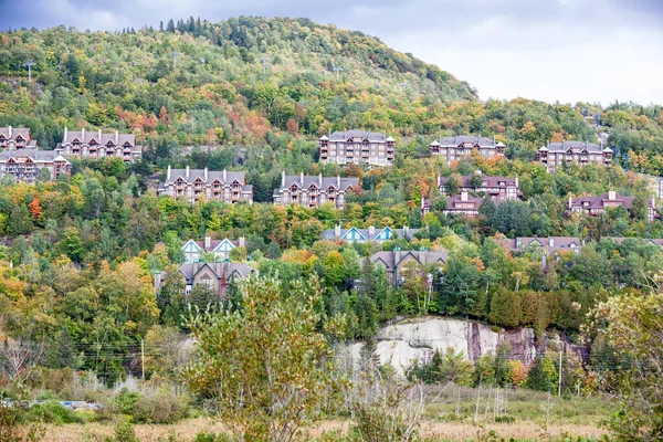 Mont Tremblant Resort in autumn, Quebec — Stock Photo, Image
