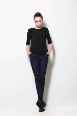 tam büyüme portre.