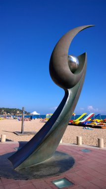 Anıt L'Esguard Lloret de Mar, İspanya