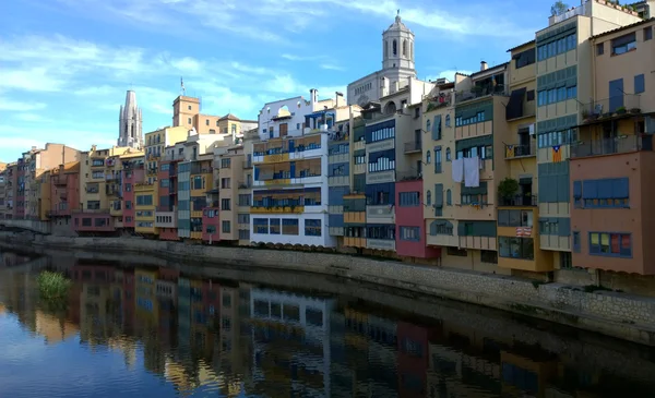 Landschaft der Stadt Girona — Stockfoto