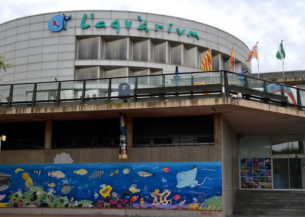 View of The Aquarium in Barcelona, Spain — Stock Photo, Image