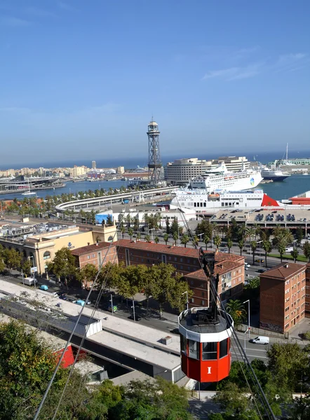 Port vell Barcelona, İspanya — Stok fotoğraf