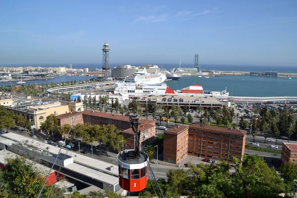View of Port Vell in Barcelona, Spain — Stock Photo, Image