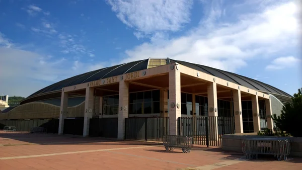 Θέα από το εξωτερικό του Palau Sant Jordi, Βαρκελώνη, Ισπανία — Φωτογραφία Αρχείου