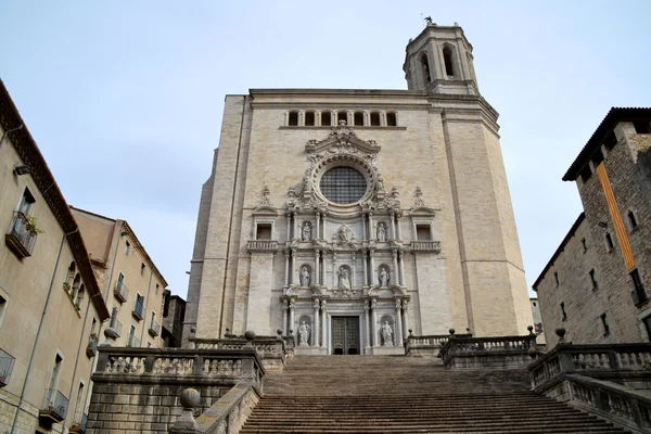 Kathedrale von Girona, Spanien — Stockfoto