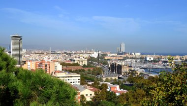 Port vell Barcelona, İspanya