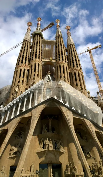 Sagrada Familia in Barcelona, Spain — Stock Photo, Image