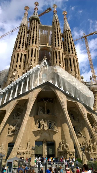 Sagrada Familia in Barcelona, Spain — Stock Photo, Image