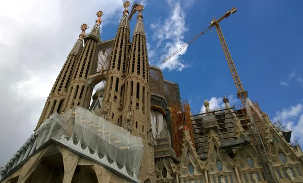 Sagrada Familia in Barcelona, Spain Royalty Free Stock Photos