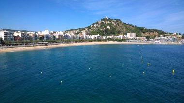 Görünüm Beach Blanes, İspanya
