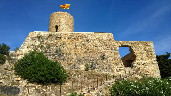 Sant Joan hrad v Blanes — Stock fotografie