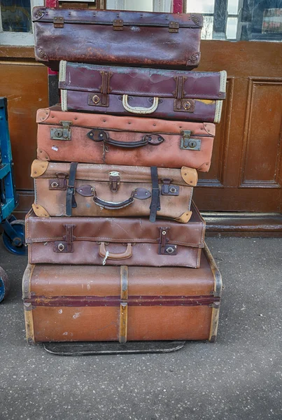 Oude koffers — Stockfoto
