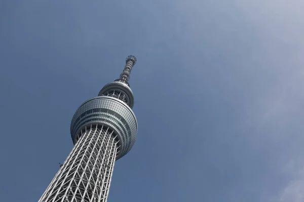 日本东京蓝天的东京空中树景观 — 图库照片