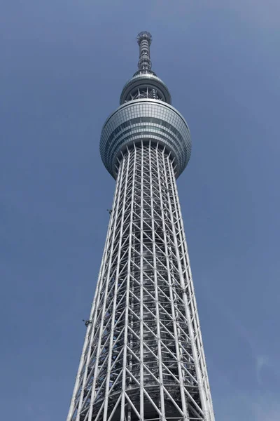 Utsikt Över Tokyo Skytree Med Blå Himmel Tokyo Japan — Stockfoto