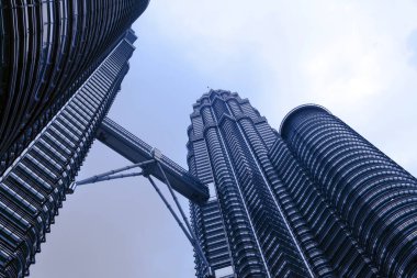 Kuala Lumpur, Malezya 'daki Petronas İkiz Kuleleri.