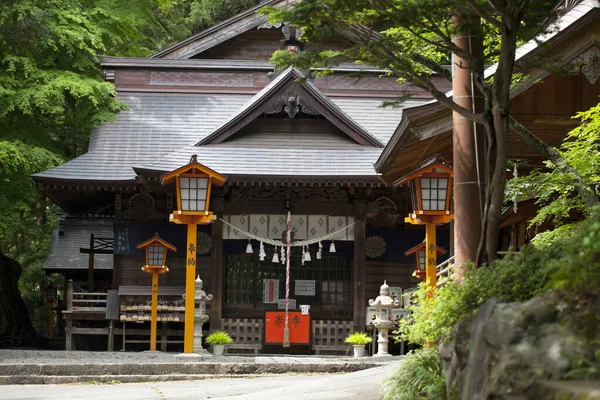Arakura Fuji Sengen Świątynia Jinjya Znajduje Się Zboczu Góry Arakura — Zdjęcie stockowe