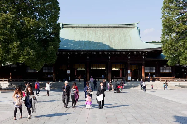 Meiji Jingu Tokio Japonia — Zdjęcie stockowe