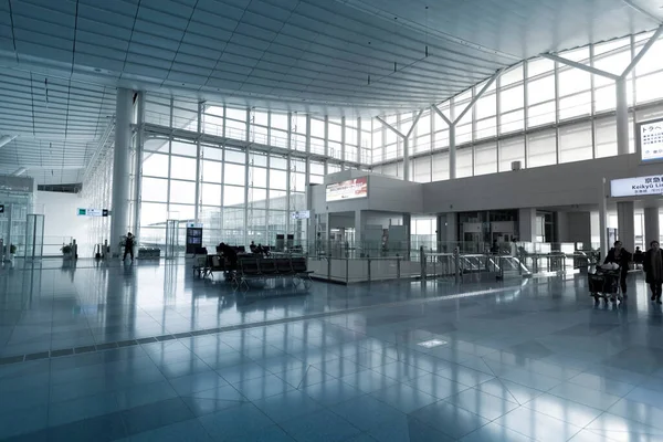 Interior Aeroporto Internacional Haneda Japão — Fotografia de Stock