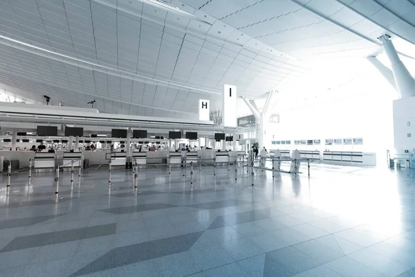 Interior Aeroporto Internacional Haneda Japão — Fotografia de Stock