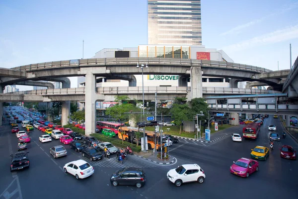 Проїзд Вулиці Рами Путумвані Бангкок Таїланд — стокове фото