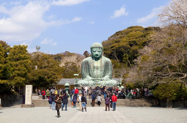 Great Buddha (Daibutsu) in Ktoku-in, Kamakura, Kanagawa Prefecture, Japan.