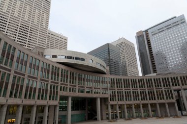 Tokyo Metropolitan hükümet ana binası Shinjuku, Tokyo 'da. Bu 48 katlı kule Tokyo bölge hükümetinin karargahına ev sahipliği yapıyor..