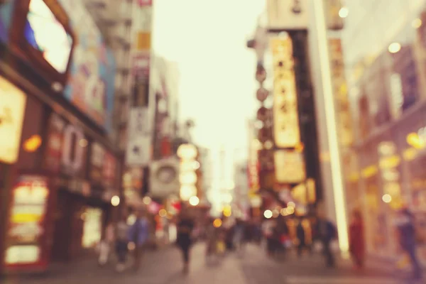 Touristen Besuchen Dotonbori Osaka Ist Eines Der Touristenziele Osaka Japan — Stockfoto