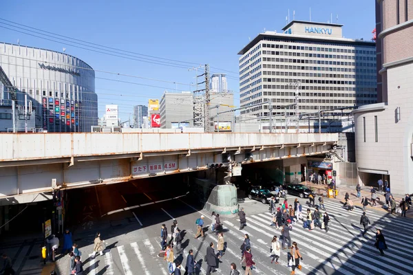 Stanice Osaka Ósace Japonsko Hlavní Železniční Stanice Okrese Umeda Kita — Stock fotografie