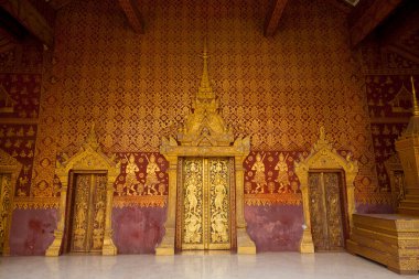 Luang Prabang 'daki Wat Sene Tapınağı, Laos.