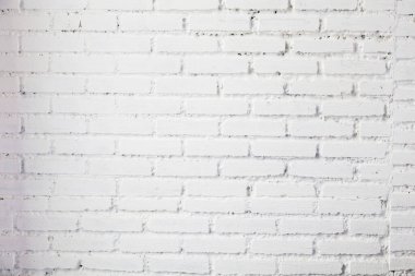 Beyaz tuğla duvar arkaplanı