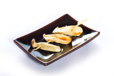 Japon yemeği (shimeji şiş))