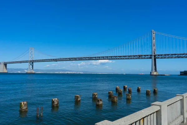Bay Bridge San Francisco Bay San Francisco California Usa — Stock Photo, Image