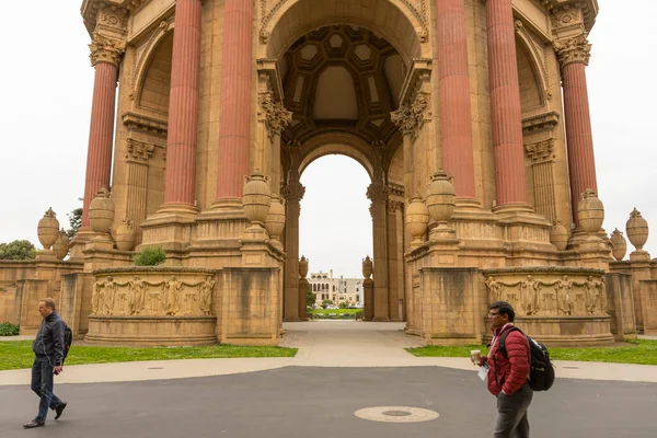 Schöne Ansicht Des Palastes Der Schönen Künste San Francisco Erholung — Stockfoto