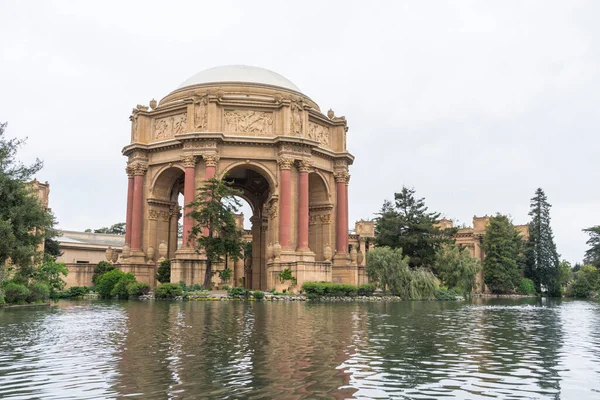 Hermosa Vista Del Palacio Bellas Artes San Francisco Recreación Parques — Foto de Stock